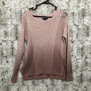 American Eagle Outfitters Women's Impossibly Soft Ombre Cable Knit Sweater XS